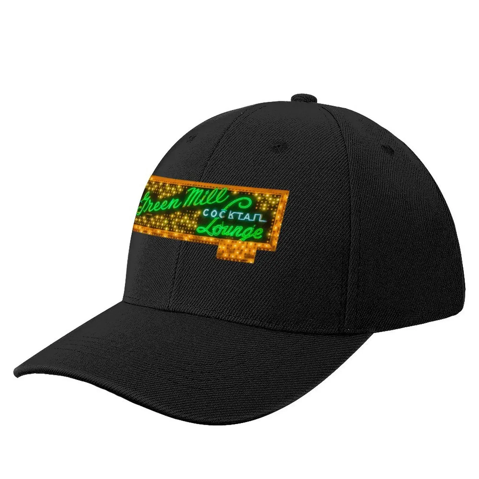 

Green Mill Lit Up Baseball Cap Luxury Cap Anime Hat For Man Women's