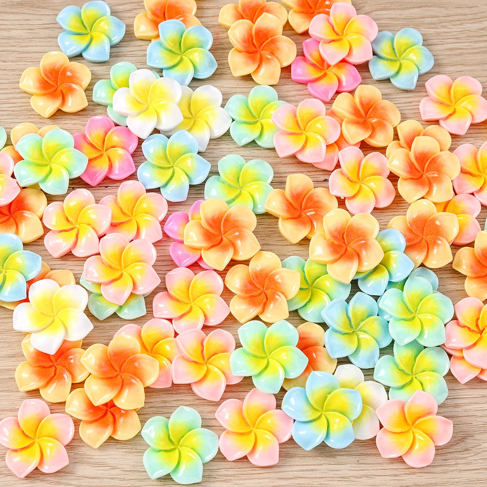 

15pcs Mix Cute Colorful Resin Flower Flatback Scrapbook Cabochon for Jewelry Making DIY Hairwear Brooch Crafts Accessories