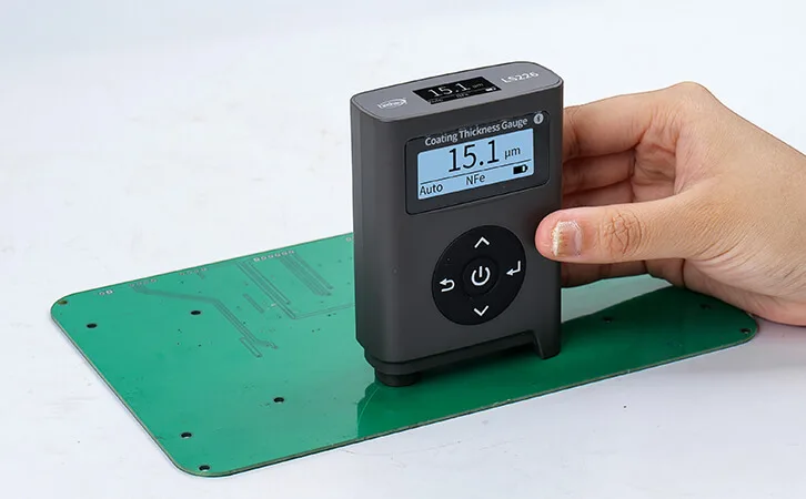 LS226 High Precision Coating Thickness Gauge Automatically Identifies the Substrate and Switch Measurement Mode