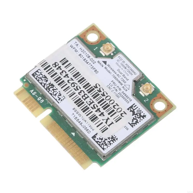 N84B Dual Band Wireless 7260 7260AC 7260HMW 802.11AC MINI PCI-E WiFi BT4.0 การ์ด WLAN
