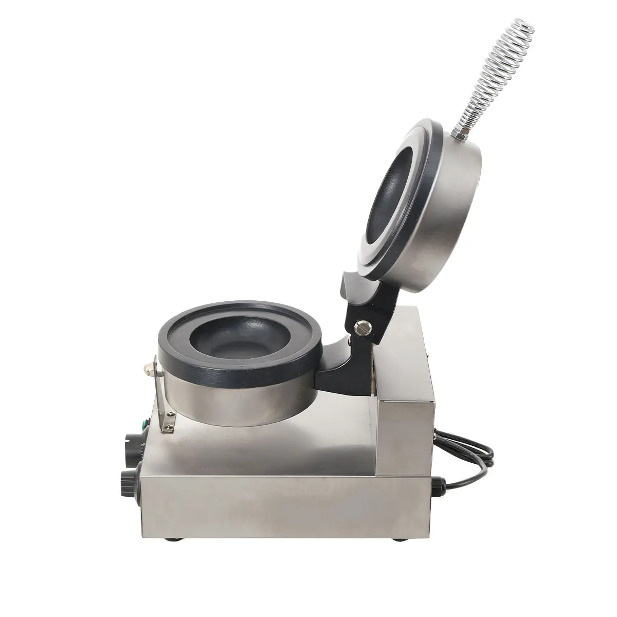 Machine électrique de gaufre de crème glacée commerciale fabricant de hamburger ovni 1200W hambourg Gelato Panini presse Machine sandwich presse fabricant