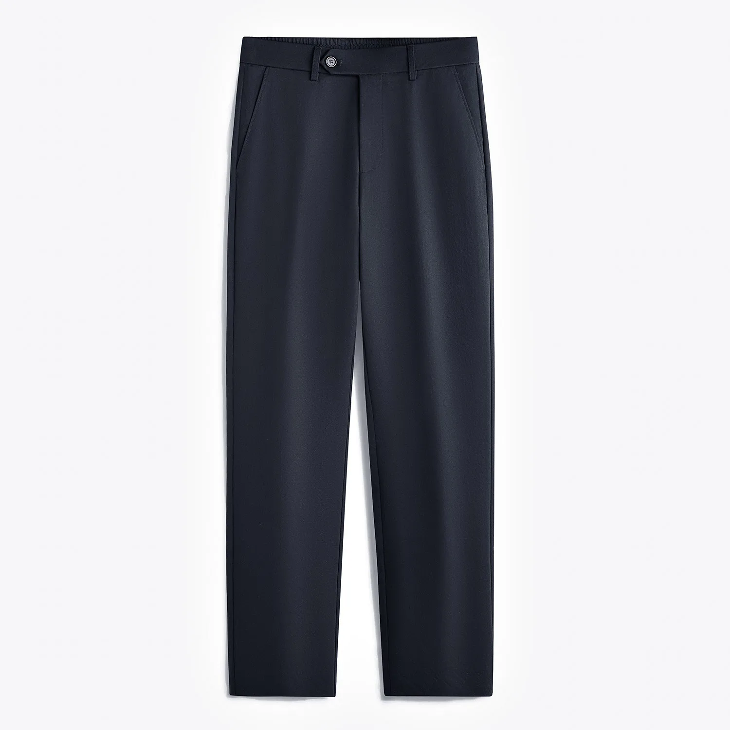 Ecological cotton straight-leg casual pants for men, summer collection, loose fit, anti-shrink fabric, men's pants