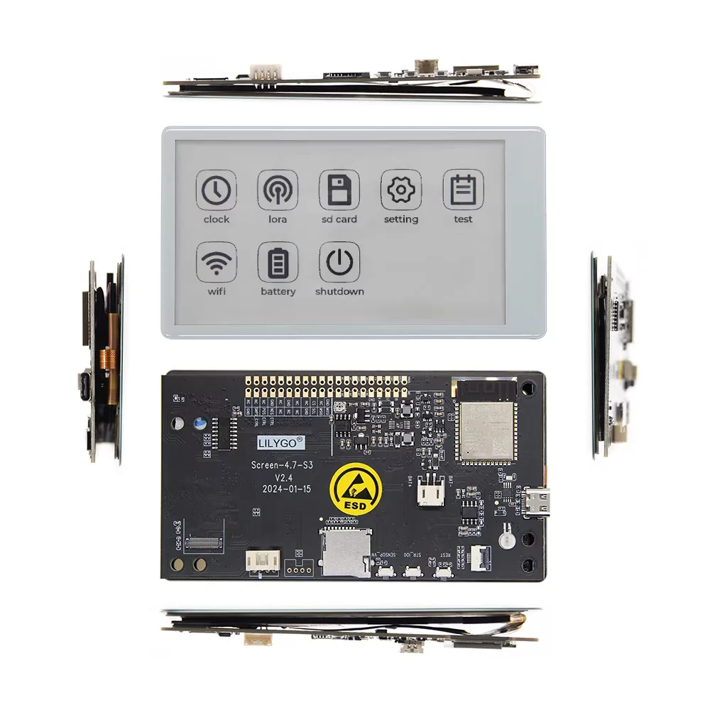 LILYGO T5 4.7 Inch E-paper V2.3 ESP32-S3 E-Ink Display Low Power Programmable Board Board Low Power Consumption