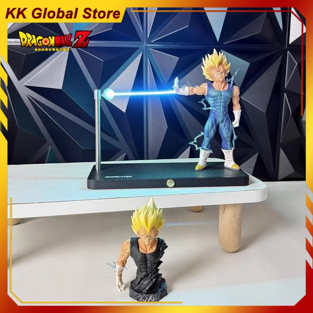 

17cm New Dragon Ball Anime Figure Vegeta IV Peripheral Model Statue Rechargeable Night Light Decoration Ornaments Gifts Toys