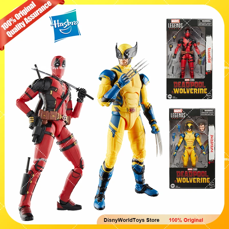 

100% Original SDCC 2024 Hasbro Deadpool and Wolverine 6 Scale Figures Genuine In Stock Figure Model Toys