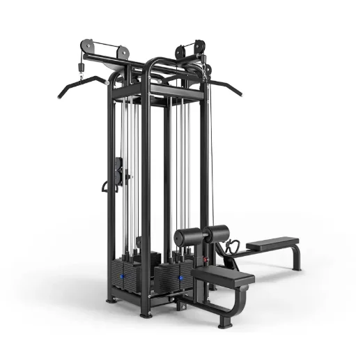 Fitness Equipment Multi-function 4 People Station Strength Training Multi-functional Cross Training Comprehensive Exercise