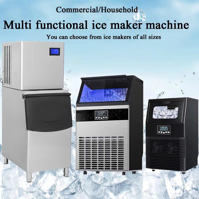 PBOBP High Efficiency and Energy Saving Ice Maker Commercial Cube Ice Maker Commercial Ice Maker Machine