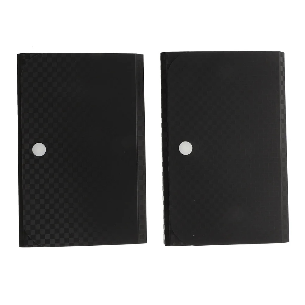 Carpeta de archivos portátil expandible con capa, organizador de documentos, carpeta de recibos pequeña, soporte de cambio, 2 uds.