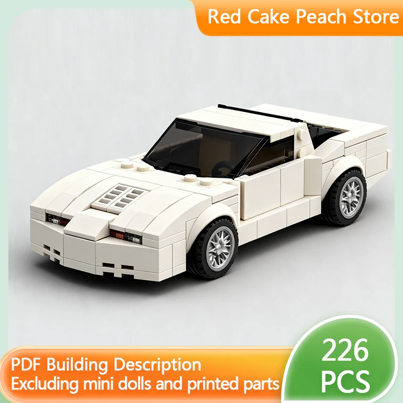 

Speed Racing Car Model MOC Building Bricks American Sports Car Modular Technology Children Holiday Gifts Assemble Toys Suit