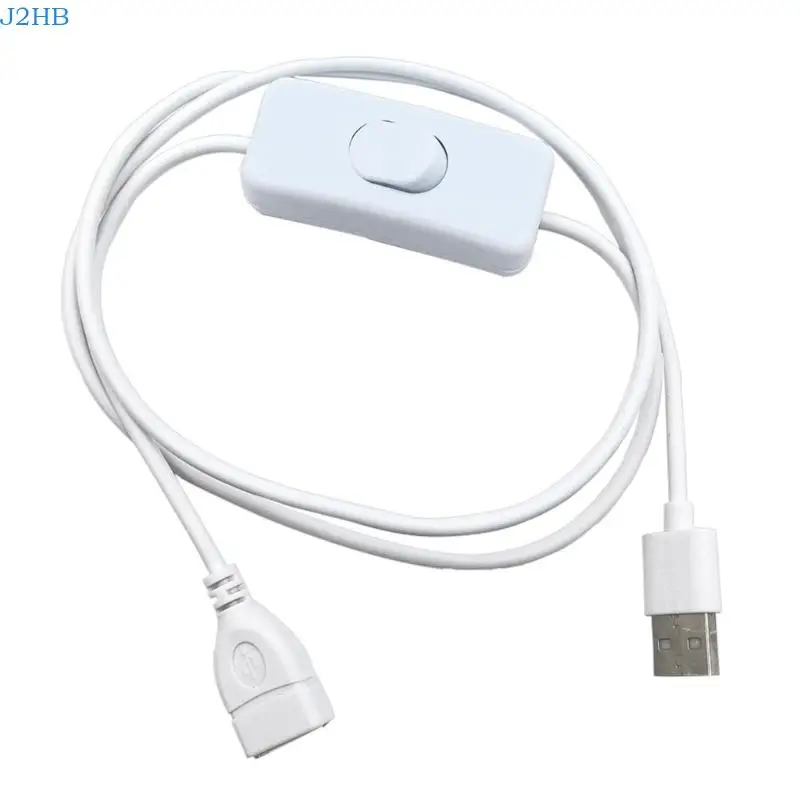 J2HB Easy Carry 100mm USB Charges Cable with Lockable Switches High Conductivity Plate Metal Wire for Small Appliances