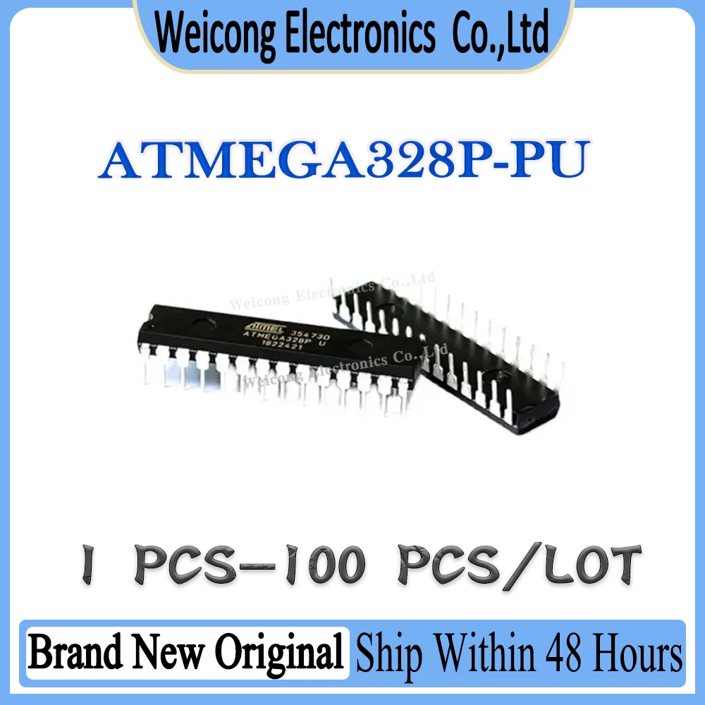 

ATMEGA328P ATMEGA328 ATMEGA328P-PU ATMEGA IC MCU DIP-28 Chipset