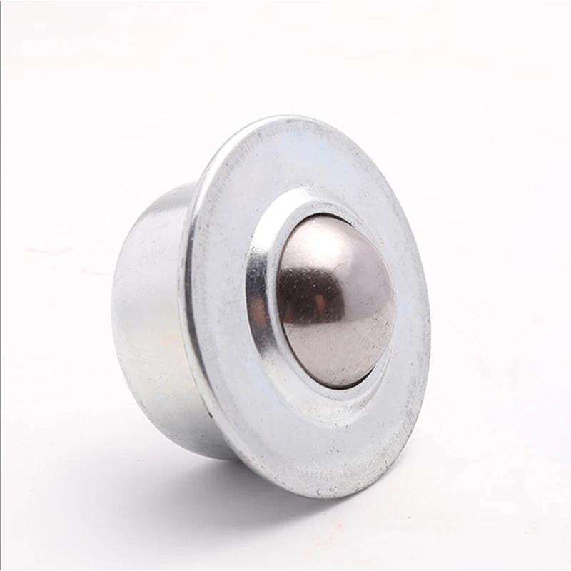 1-10pcs CY-8H/12H/15H/22H/30H/19C/25C Ball Transfer Ball Bearing Bullseye Wheels Carbon Steel / Nylon / SUS304 Stainless Steel image 5