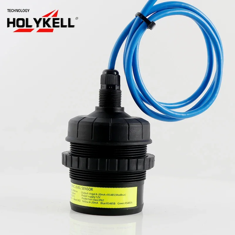 Holykell oem large measuring ultrasonic oil level sensor for diesel