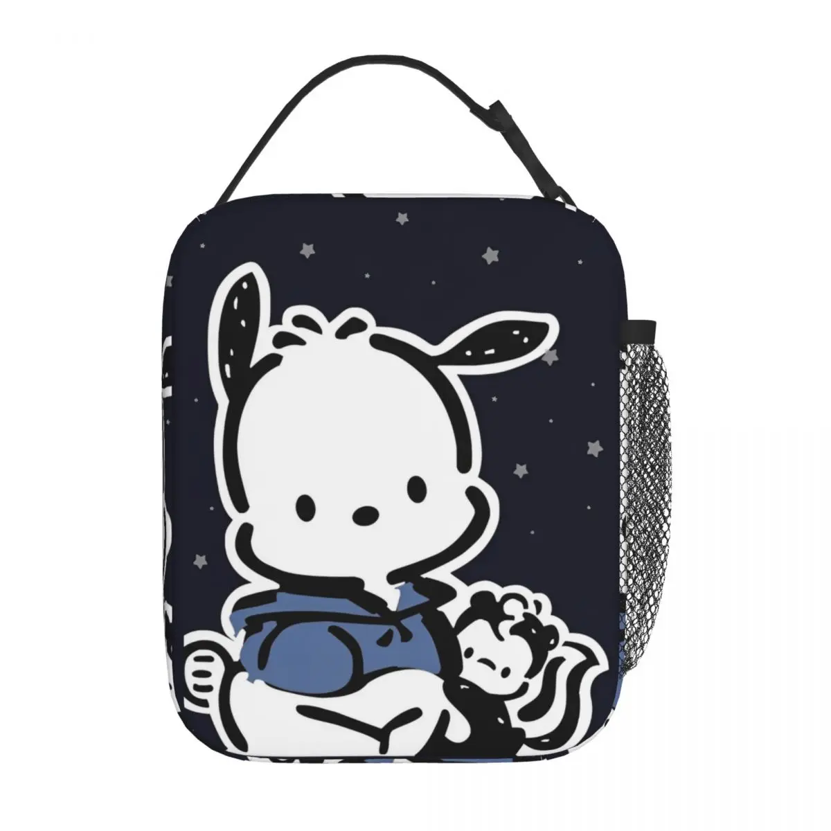 Pochacco Kawaii Dog Insulated Lunch Bags Cooler Bag Reusable Meal Container High Capacity Tote Lunch Box Food Storage Bag Picnic