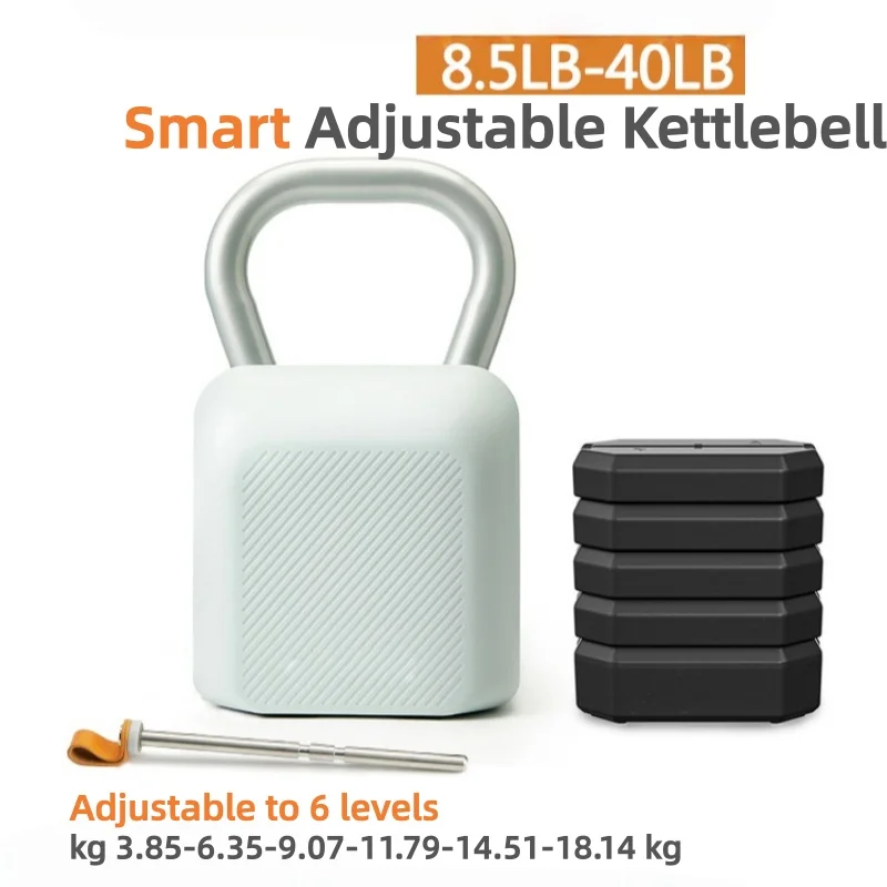 Adjustable kettlebell multi-functional fitness solid teapot quick weight adjustment hand teapot Kettlebells Body Building