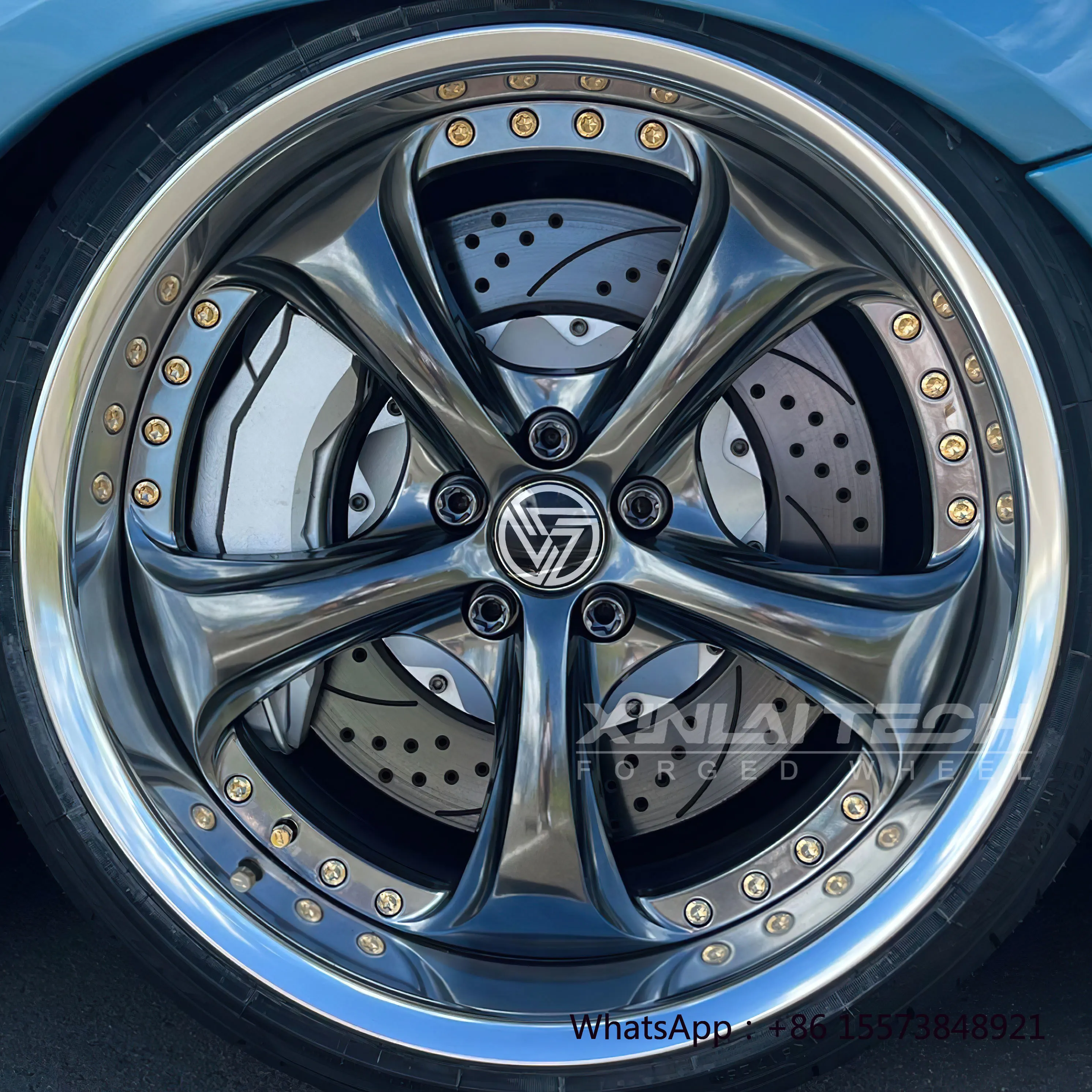 

Кованые двухсоставные хромированные диски 5x120 5x112 5x114.3 18 19 20 21 22 23 дюйма, автомобильные диски из алюминиевого сплава