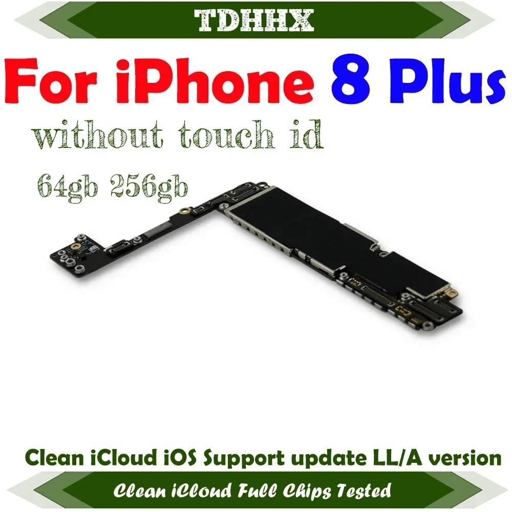 جديد! لوحة المنطق الرئيسية المختبرة LL/A لهاتف iPhone 8 Plus 5.5 بوصة تحديث نظام الدعم مع/بدون لوحة أم لبصمة الإصبع لبطاقة اللمس