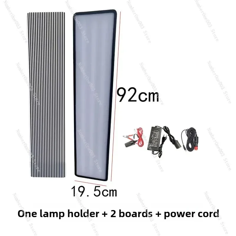 Car Dent Repair Tool Floor Stand Striped Light Panel Three-Switch Dent Detection and Repair Accessories