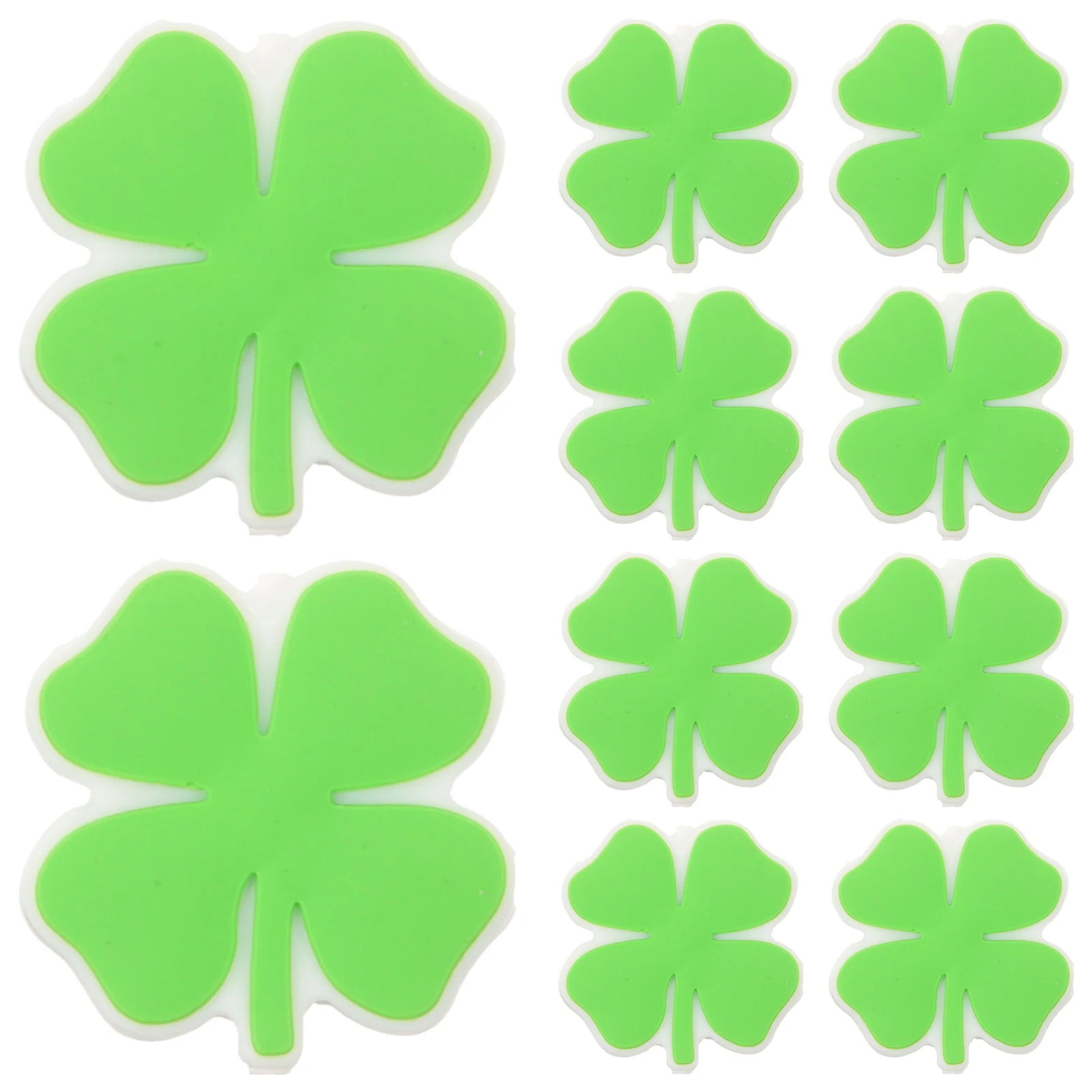 10 قطعة من حبات أوراق السيليكون ذات سطح أملس DIY مستلزمات صناعة المجوهرات للأساور والقلائد وسلاسل المفاتيح وإكسسوارات الصياغة