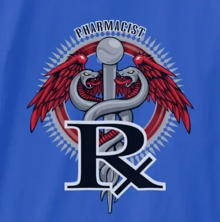 

Fashion Caduceus Wings Registered Pharmacist T-Shirt 100% Cotton O-Neck Short Sleeve Summer Casual Mens T-shirt Streetwear