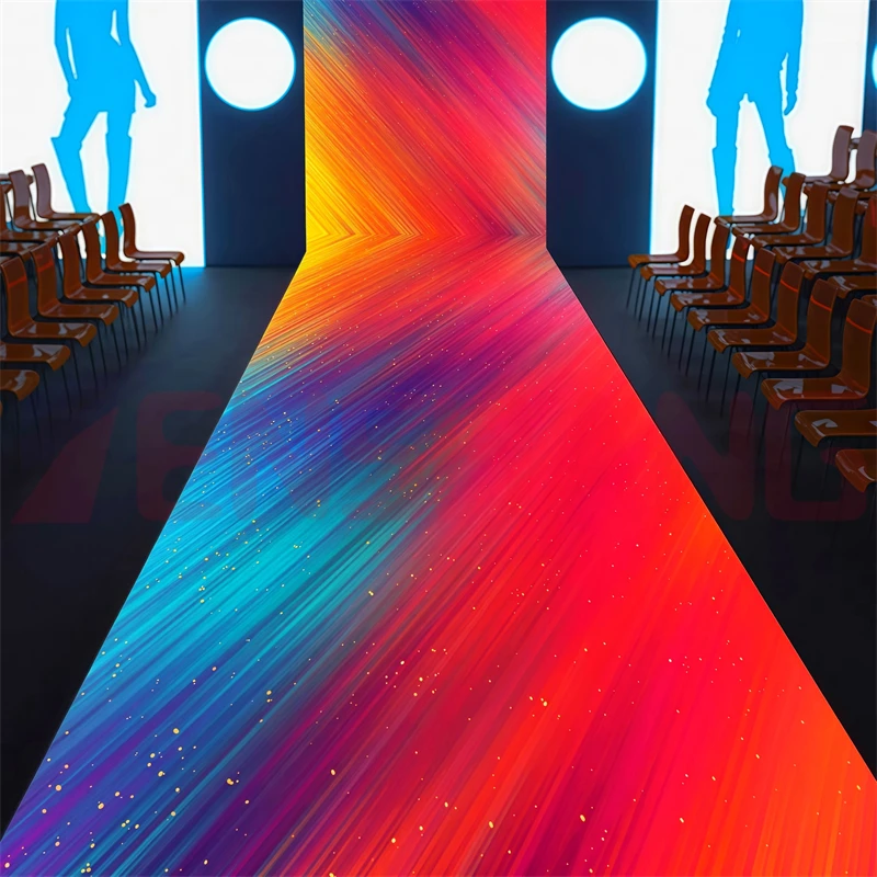 شاشة عرض LED تفاعلية مقاومة للماء لشريحة ألعاب الرقص وشريحة المسرح #5