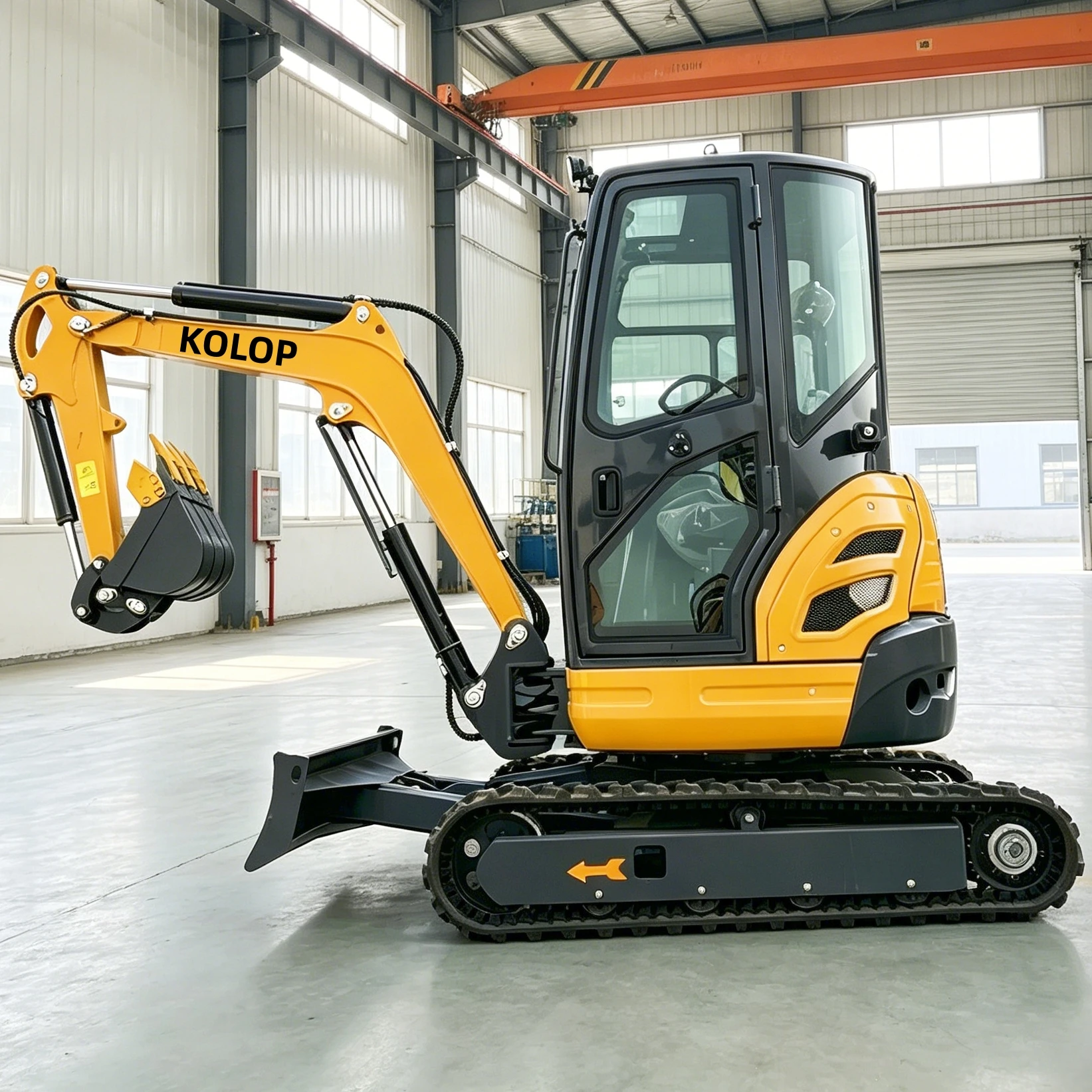 

Mini Excavator 1.5 Ton 2 Ton 2.5 Ton Enclosed Cab Diesel Engine 3 Ton Small excavator Multifunctional Crawler For Garden