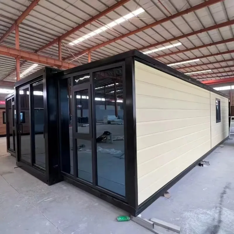 

Expandable Container House Prefabricated Modular Home Tiny Living Cabin Portable Studio Backyard Guest House Eco Resort Villa