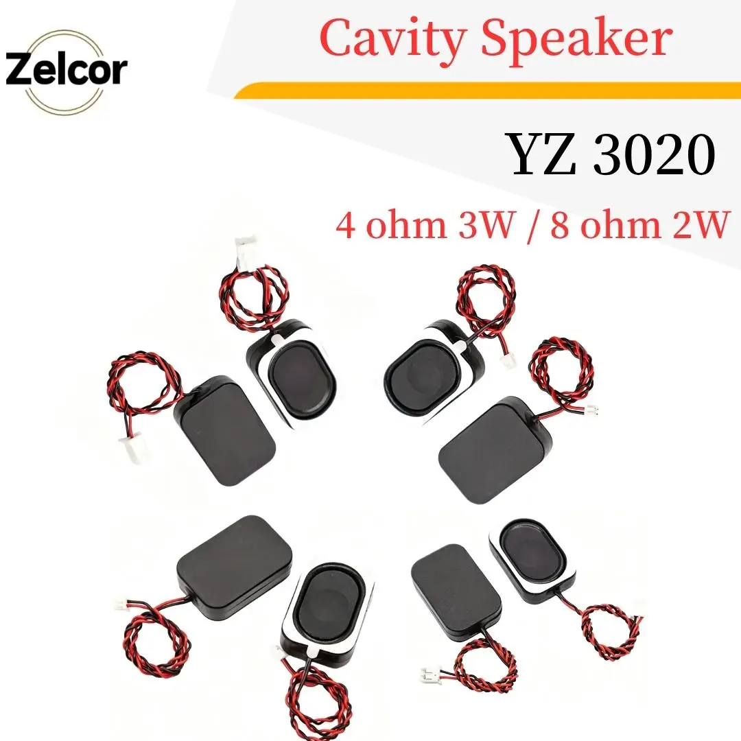 1PCS 3525 Cavity Speaker 4Ohm 3W 8Ohm 2W Ultra Thin Square Box Speaker 2535 3020 2030 Built-in for Notebook Laptop Computer