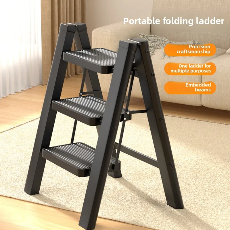 

Household Herringbone Ladder Multifunctional Folding Ladder Telescopic Stairs