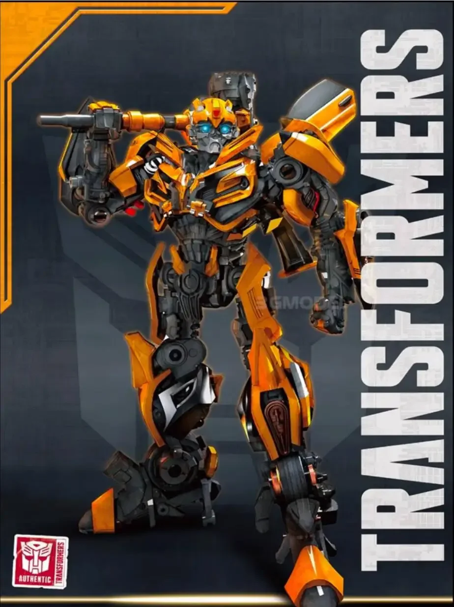 Trumpeter Transformer Bumblebee dal film dell'ultimo cavaliere Bumblebee (kit modello a scatto pre-pintato da 3,5" (TSM-8105)