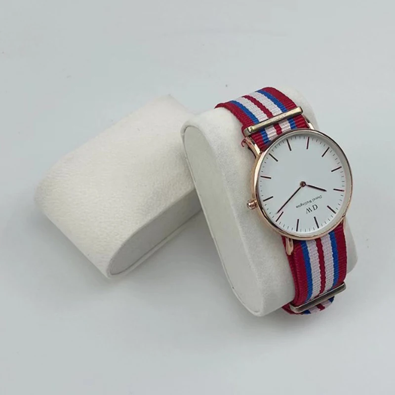 Draagbare Armband Horloge Kussen Sieraden Display Kussens Voor Reizen Gebruik Voor Bescherming Polshorloge Ondersteuning Geval