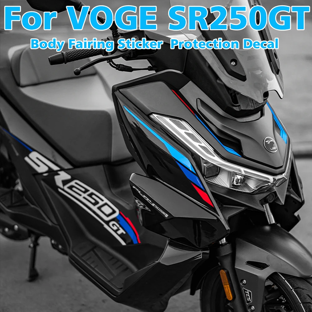 

For VOGE SR250GT SR250 GT SR 250 GT Motorcycle Refit Full Body Sticker Fuel Tank Side Decal Protector Decoration Sets Stickers