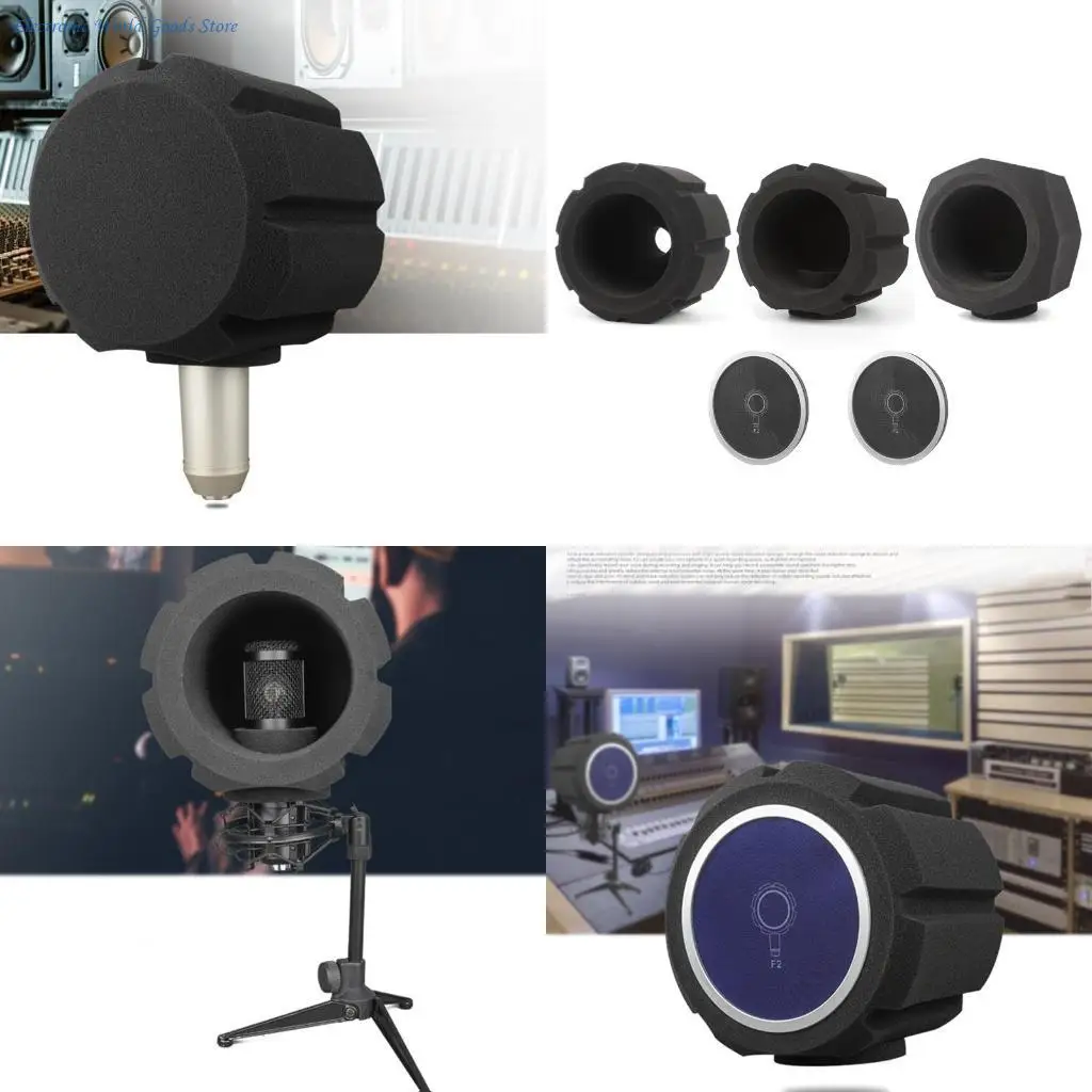 

A3PD профессиональный студийный микрофон, экран, акустическая запись, микрофон для поп-фильтра Cove