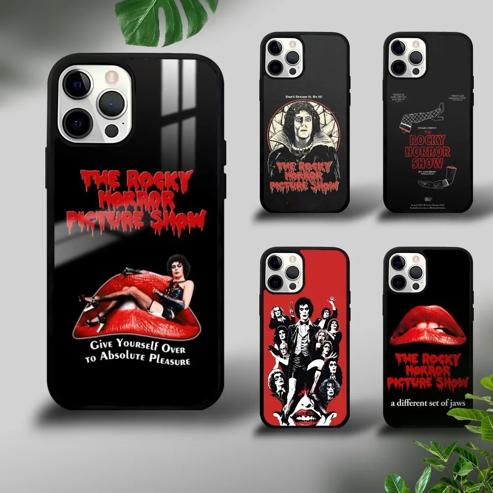 The R-RockyS Horror Phone Case For iPhone 16 15 14 13 12 11 Pro Xs Max Mini Plus Celulares Hard Funda Dropshipping