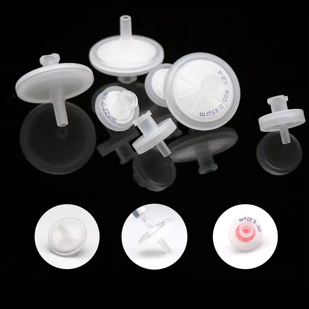 5pcs/lot 13mm 25mm Disposable hydrophobic organic Flter with PTFE Microporous Membrane For Lab liquid chromatography