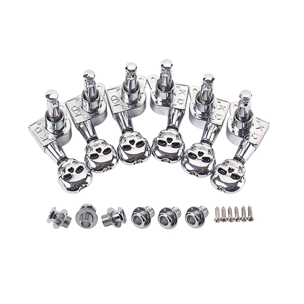 

Skull Head String Is Accurate Guitar Tuning Peg Machine Heads Knobs Locking Tuners