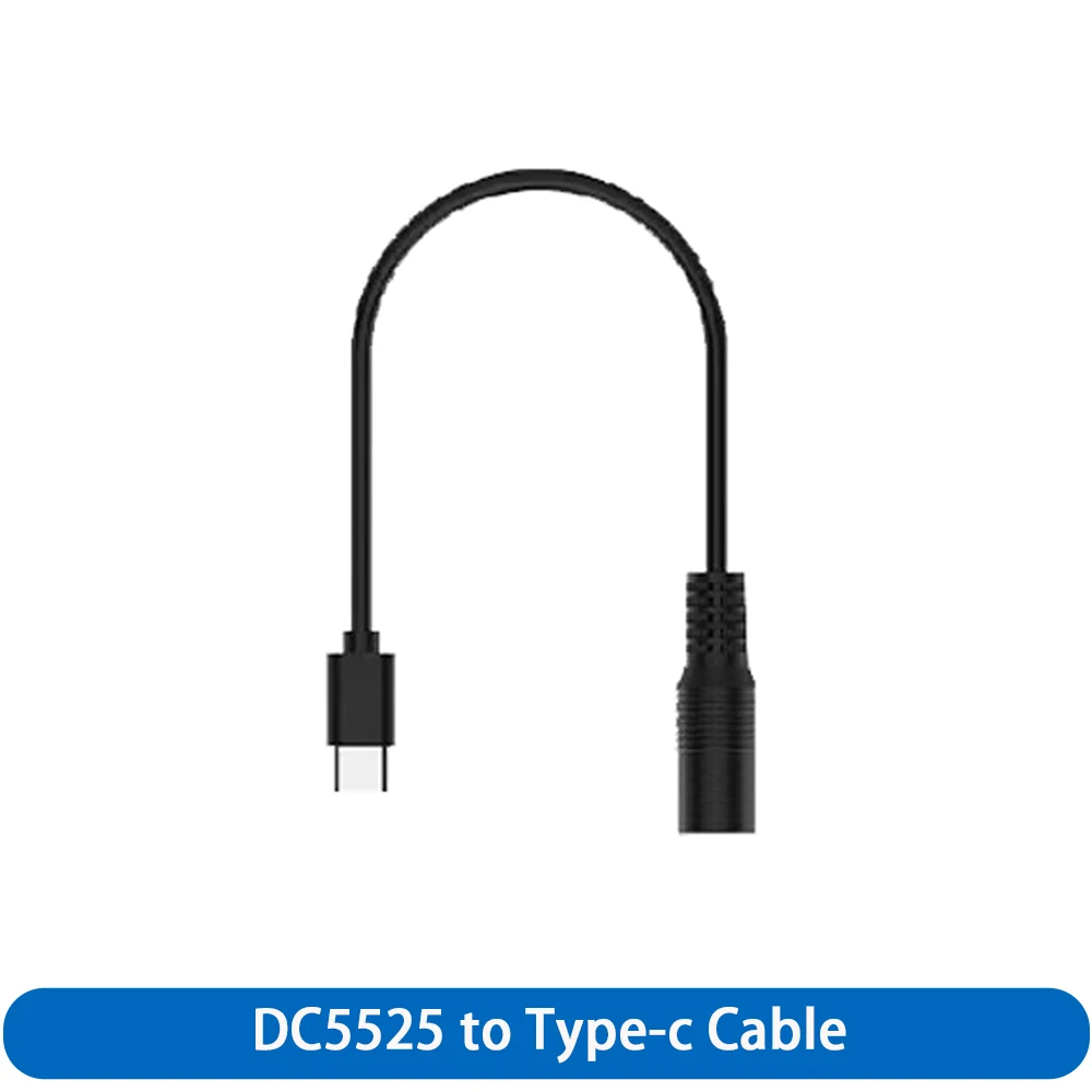 XT60 Male Bullet Connector To Male DC DC5525 Power Cable 5.5x2.5mm Adaptor For TS101 PINE64  Electronic Soldering Iron