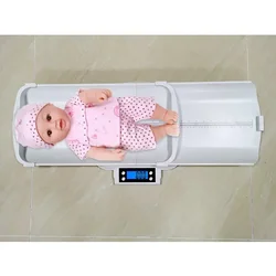 Baby Height Measuring Infantometer Baby Measure Scale Battery Electronic Baby Infant Length Weight Scale