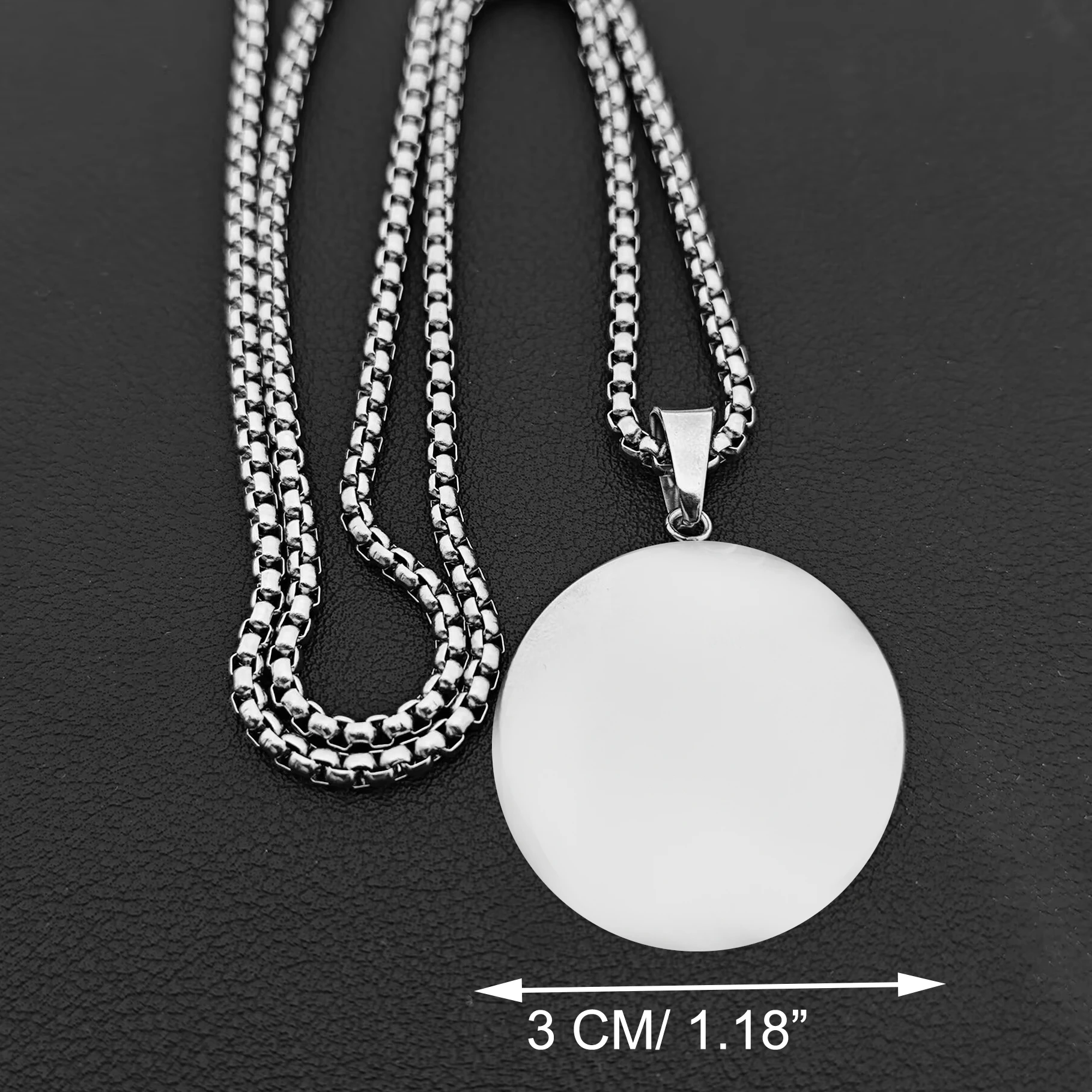 Stainless Steel Wiccan Wheel of Year Black Cat Necklace Pagan Sabbat Calendar Pendant Witchy Gothic Jewelry Gift