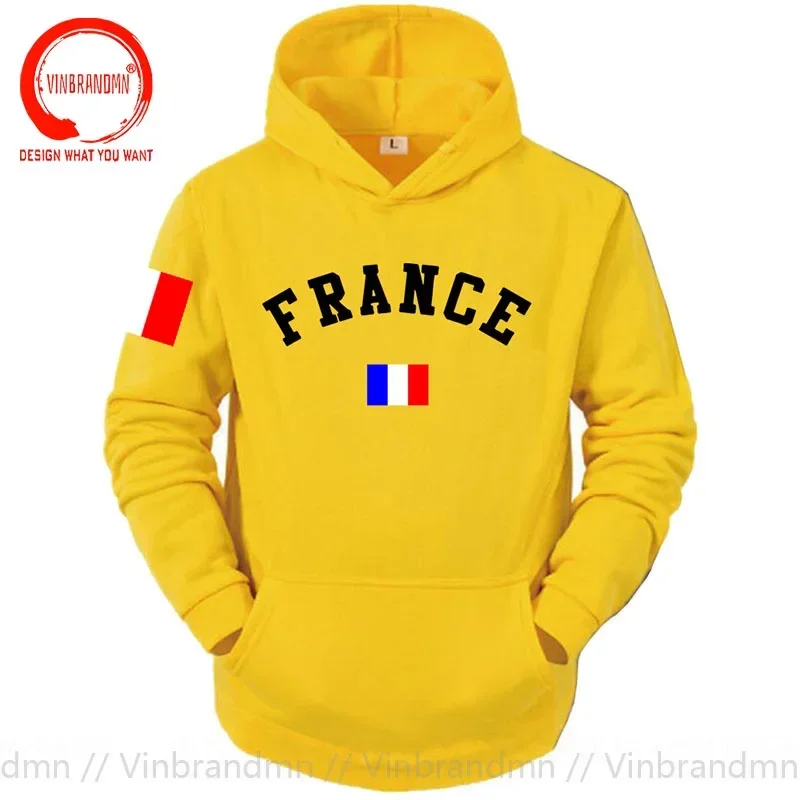 France Flag Sweatshirts & Hoodies French Western Urban Style Fashion Funny Hoodie Sweatshirt Hooded Fleece Kangaroo Pocket Hoody