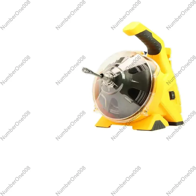 100W Household Kitchen Floor Drain Sink Sewer Unclogger Automatic Electric Pipe Dredge Machine Professional Cleaning Machine