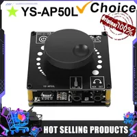 VIKEFON YS-AP50L 50W+50W Mini Digital Stereo Amplifier 50WX2 Speaker Power Amplifier Board Module Bluetooth-compatible 5.0