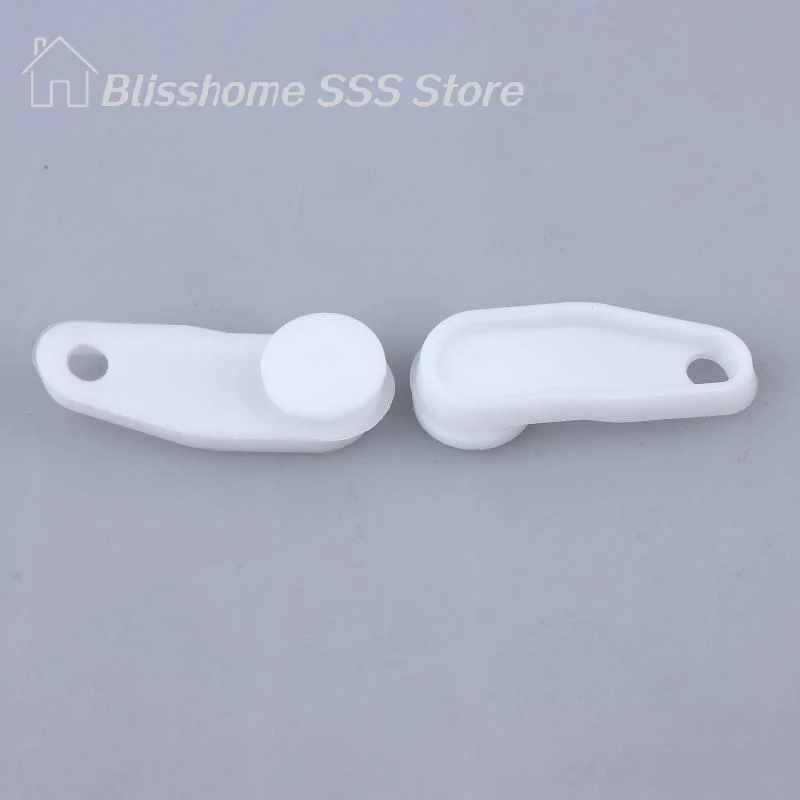 【S】50 Pcs Plastic Curtain Track Clips Easy To Use Durable White Curtain Track Hooks Multifunction Drapery Hooks Bedroom
