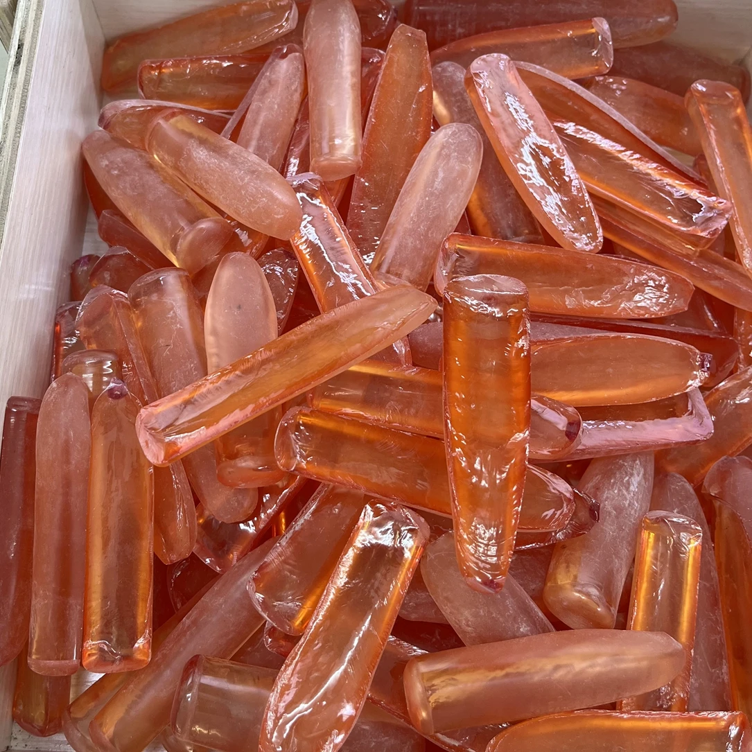 

300 г/лот синтетические драгоценные камни грубой корунд