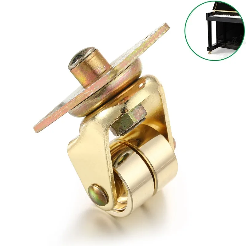 Metal Upright Piano Casters High Quality Wear-resistant Rust-proof Movable Piano Casters Keyboard Instruments Accessories