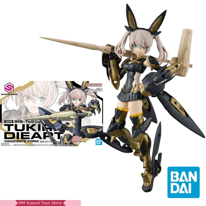 Bandai Genuine 30MS Model Kit Anime Figure SIS-Tc20g Tukirna Diearth Assemble Action Figures Collectible Toys Boys Girls Gift