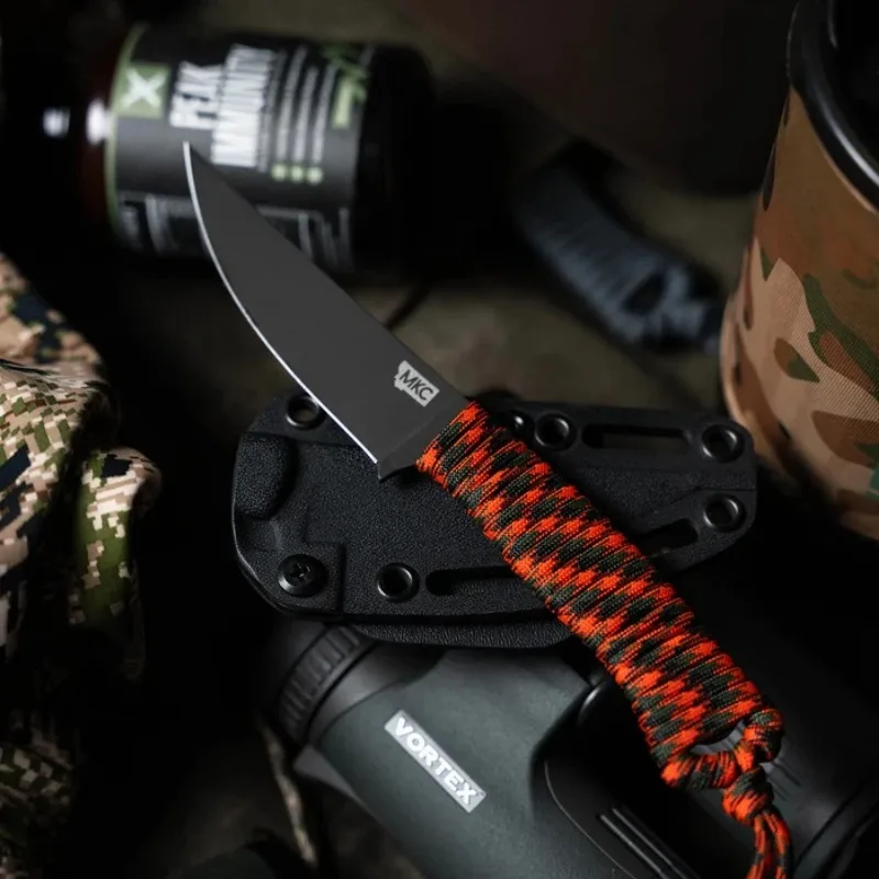 SPEEDGOAT 2.0 MKC Outdoor Fixed Blade Knives 440C Blade Nylon Rope Handle Outdoor Camping Fishing Cutter Multi-tool