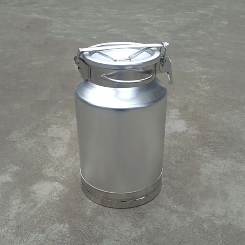 40 liter aluminum bucket pasture aluminum alloy milk  food rice edible oil water storage tank 40 kg tightly sealed