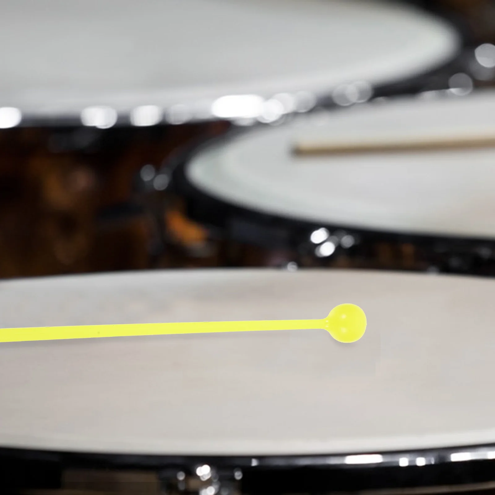 

16pcs Kids Drum Stick Durable Children Teaching Aids Handheld Drum Hammer For Kids Music Instrument Accessory Yellow