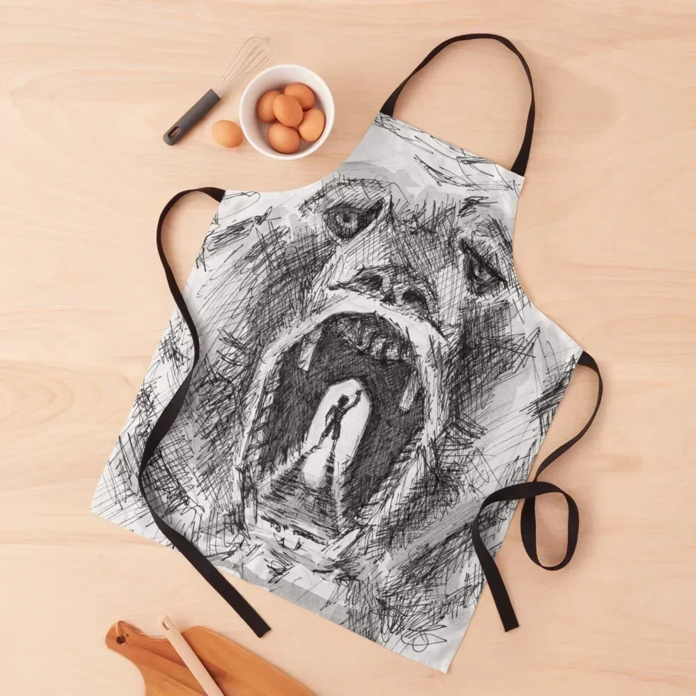 

Bearmouth Apron Home And Kitchen Cooking Clothes work gowns for women cleaning Kitchens For Men Apron